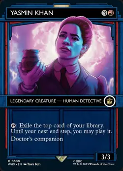 1x Yasmin Khan - Showcase - Doctor Who - Near Mint, English - MTG! - Image 1