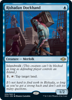 1x Rishadan Dockhand - Modern Horizons 2 - Near Mint, English - MTG! - Image 1