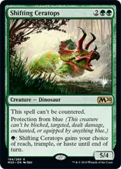 1x Shifting Ceratops - Promo Pack - Promo Pack: Core Set 2020 - Near Mint, Engli - Image 1