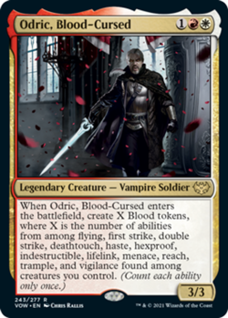 1x Odric, Blood-Cursed - Innistrad: Crimson Vow - Near Mint, English - MTG! - Image 1