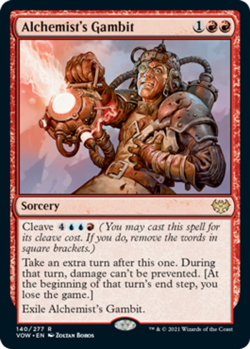 1x Alchemist's Gambit - Innistrad: Crimson Vow - Near Mint, English - MTG! - Image 1
