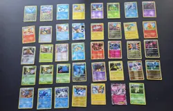 Huge Pokemon Mid Era Holo & Reverse Holo Lot - 39 Cards - LP to DMG Condition - Image 1