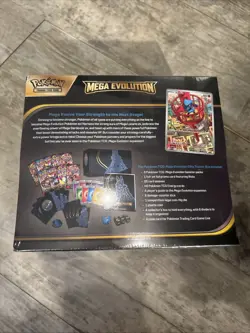 Pokemon TCG Mega Evolutions Elite Trainer Box Lucario Art Sealed - Image 2
