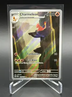 Charmeleon 169/165 Scarlet & Violet 151 Pokemon TCG Illustration Near Mint - Image 1