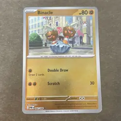 Binacle 042/088 Me03: Perfect Order Reverse Holo Pokemon TCG NM - Image 1