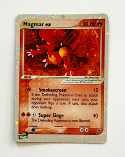 2003 Pokemon Magmar Ex Ruby and Sapphire #100/109 Ultra Rare LP - Image 1