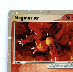 2003 Pokemon Magmar Ex Ruby and Sapphire #100/109 Ultra Rare LP - Image 2