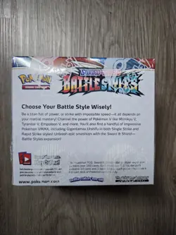 2021 Sealed Pokemon TCG Sword & Shield Battle Styles Booster Box English New - Image 5