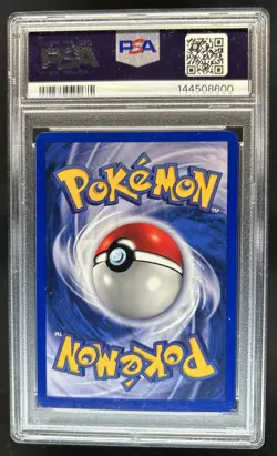 1999 Pokemon Unlimited Hitmonchan Holo Rare #7/102 PSA 6 - Image 2