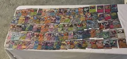 Pokemon Card Lot 115 Ex V Full Art Ect - Image 1