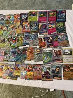 Pokemon Card Lot 115 Ex V Full Art Ect - Image 2