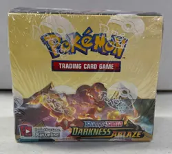 Pokemon TCG Sword & Shield: Darkness Ablaze Booster Box Factory Sealed 36 Packs - Image 3