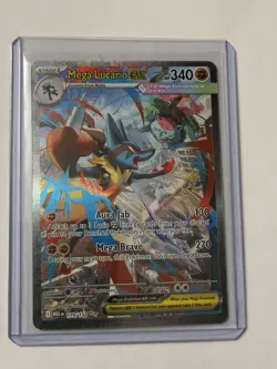Pokemon - Mega Lucario EX 179/132 Mega Evolution SIR Special Illustration Rare - Image 1