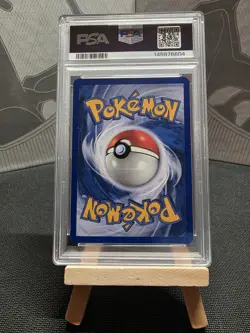 2002 Pokemon Legendary Collection Dark Dragonite Holo Rare 5/110 PSA 7 - Image 2