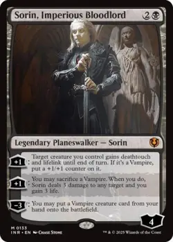 MTG English Sorin, Imperious Bloodlord NM Foil Innistrad Remastered - Image 1