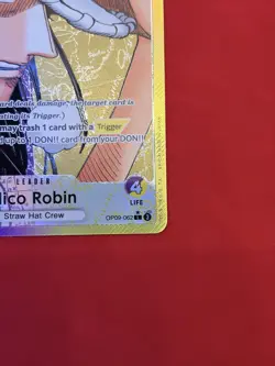 Nico Robin Leader Alt Art OP09-062 English One Piece Emperors in the New World - Image 2