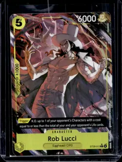 2026 One Piece Egghead Rob Lucci Common Alternate Art #ST29-013 - Image 1
