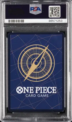 2023 ONE PIECE 1ST ANNIV TOURNAMENT PARTICIPATION PROMO MONKEY D. LUFFY PSA 10 - Image 2