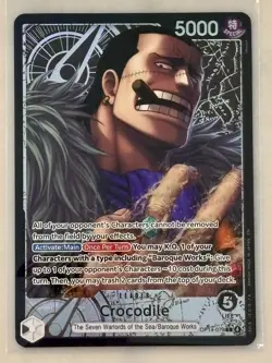 One Piece OP-15 ALL SR SEC RARE GOLD RORONOA ZORO CROCODILE GIN LOT X6 - Image 5