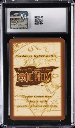 2001 CARDDASS HYPER BATTLE ONE PIECE JAPANESE PROMO #C-JF02.2 ZORO CGC 9.5 - Image 2