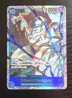 Edward Newgate OP13-042 SR Super Rare - One Piece TCG Carrying on His Will - Image 1