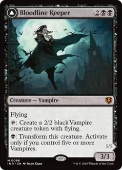 MTG English Bloodline Keeper NM Foil Innistrad Remastered - Image 1