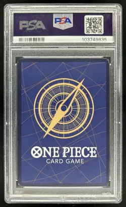 2024 One Piece Emperors in the New World Zoro-Juurou Super Rare #ST18-004 PSA 10 - Image 2