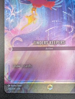 Finders Keepers *Enchanted* NM #210/204 Shimmering Skies 5 Lorcana TCG - Image 5