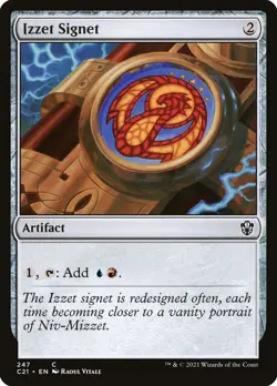 MTG Izzet Signet ** Commander 2021 ** English - Image 1