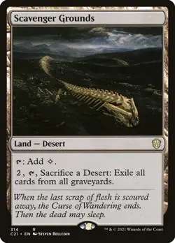 MTG Scavenger Grounds ** Commander 2021 ** English - Image 1