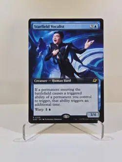 MTG Starfield Vocalist (Extended Art) Regular Edge Of Eternities (EOE) - Image 1