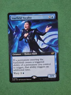 MTG Starfield Vocalist (Extended Art) Regular Edge Of Eternities (EOE) - Image 3