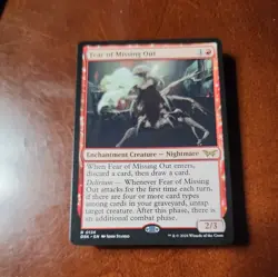 Fear of Missing Out Duskmourn: House of Horror Regular NM MTG - Image 1