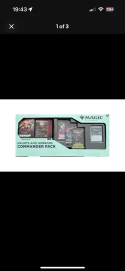 MTG Duskmourn Haunts & Horrors Commander Pack Bundle Endless Punishment - SEALED - Image 1