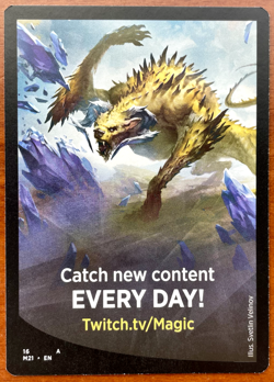 Goblin Wizard Token (008/018) MTG Core Set 2021 (M21) WOTC - Image 2