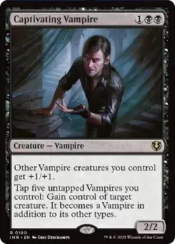 MTG English Captivating Vampire NM Normal Innistrad Remastered - Image 1
