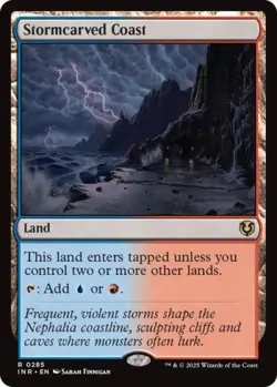 MTG English Stormcarved Coast NM Normal Innistrad Remastered - Image 1