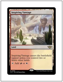 1x Inspiring Vantage, Magic the Gathering, MTG NM - Image 1