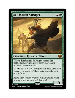 1x Sandstorm Salvager, Magic the Gathering, MTG NM - Image 1