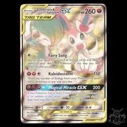 Gardevoir & Sylveon GX #205/214 Unbroken Bonds NM/Near Mint Pokemon 2019 - Image 1