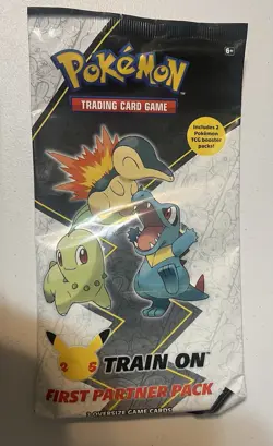 Pokemon First Partner Pack 3 Jumbo Cards 2 Boosters sealed - Image 1