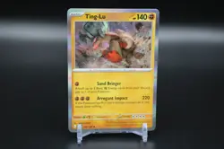 2023 Pokemon Nintendo Ting-Lu #109/182 Holographic Rare Trading Card - Image 1