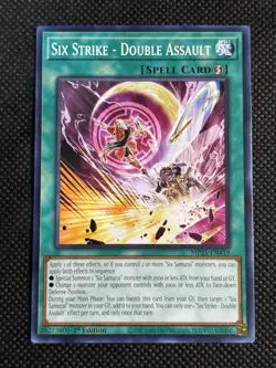 3x YuGiOh! - Six Strike - Double Assault MP25-EN419 Common 1st Edition Near Mint - Image 2