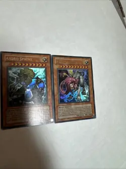 Yugioh The Movie Promo Set Andro Sphinx, Sphinx Teleia, Theinen The Great Sphinx - Image 3