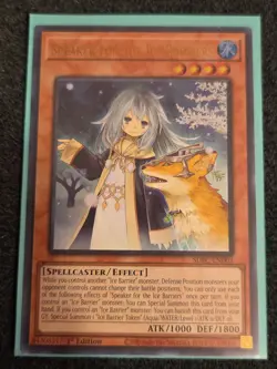 Speaker for the Ice Barriers SDFC-EN003 Ultra Rare 1st Ed NM Yugioh - Image 1