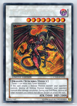 Yugioh Red Dragon Archfiend CT05-EN002 Secret Rare Limited Edition NM Foil TCG - Image 1