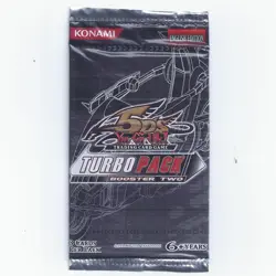 YuGiOh TU02 Turbo Pack BOOSTER TWO NEW Factory Sealed - Image 1