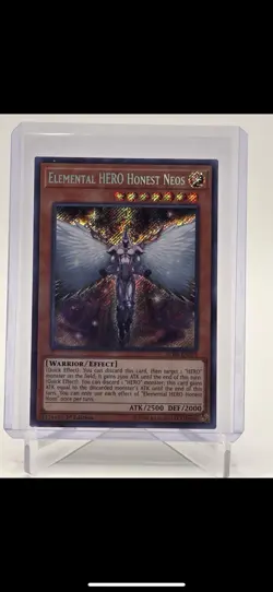 Yugioh Elemental HERO Honest Neos BLRR-EN079 Secret Rare 1st Ed NM - Image 1