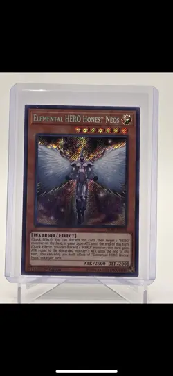 Yugioh Elemental HERO Honest Neos BLRR-EN079 Secret Rare 1st Ed NM - Image 2