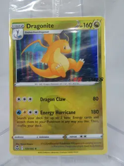 Pokemon Card - Dragonite 131/195 - EB Games - Silver Tempest - NM - Image 1